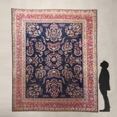 Keshan Manchester Antique Cotton Extra Fine Knot Rug 357 x 257 cm_1330398 Keshan Manchester Carpet - Iran