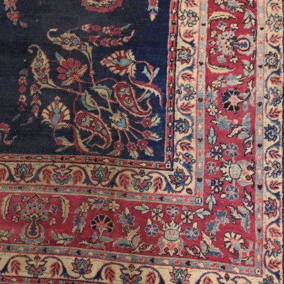 Keshan Manchester Antique Cotton Extra Fine Knot Rug 357 x 257 cm_1330402 Keshan Manchester Carpet - Iran