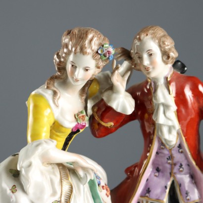 Galante Porcelain Group Capodimonte Manufactory Italy Late 19th Century_1330407 Galante Group in Porcelain Manufacture%2,Galante Group in Porcelain Manufacture%2,Galante Group in Porcelain Manufacture%2