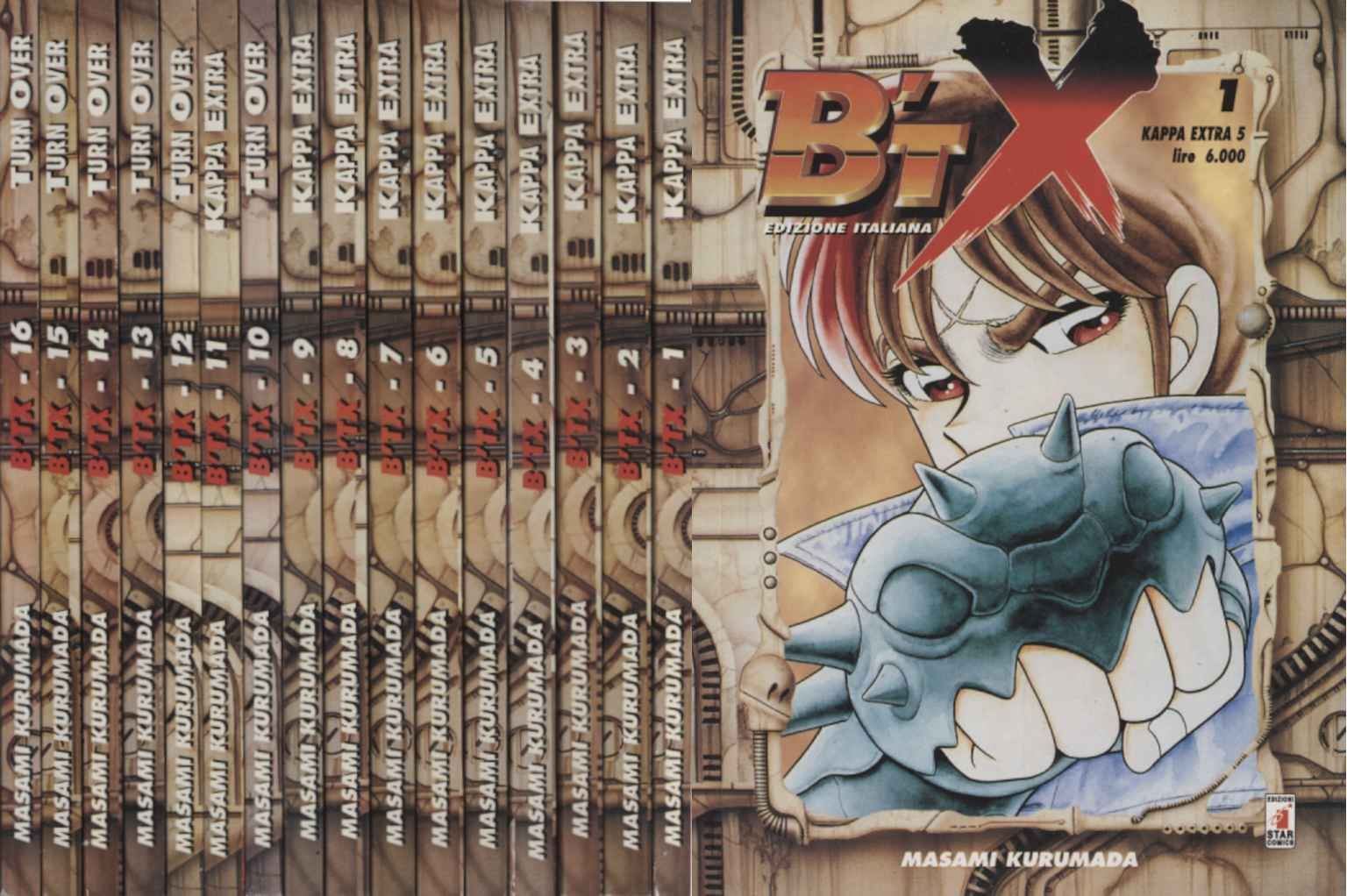 16 volúmenes - serie completa | Cómics usados Cómics Cómics BTX. Serie completa (16 volúmenes)