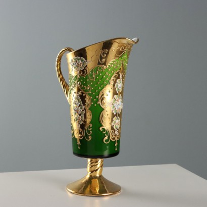 Jug with Four Glass Glasses