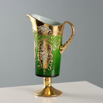 Jug with Four Glass Glasses