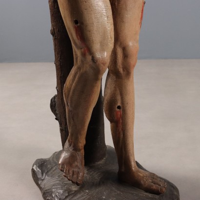 Escultura tallada y policromada