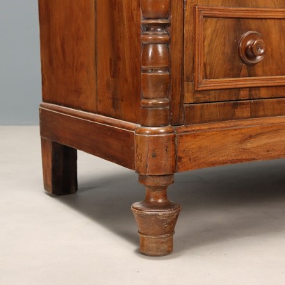 Drop-leaf Cabinet, Walnut Drop-leaf Cabinet