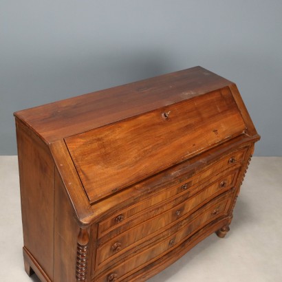 Drop-leaf Cabinet, Walnut Drop-leaf Cabinet