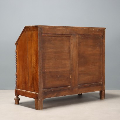 Drop-leaf Cabinet, Walnut Drop-leaf Cabinet
