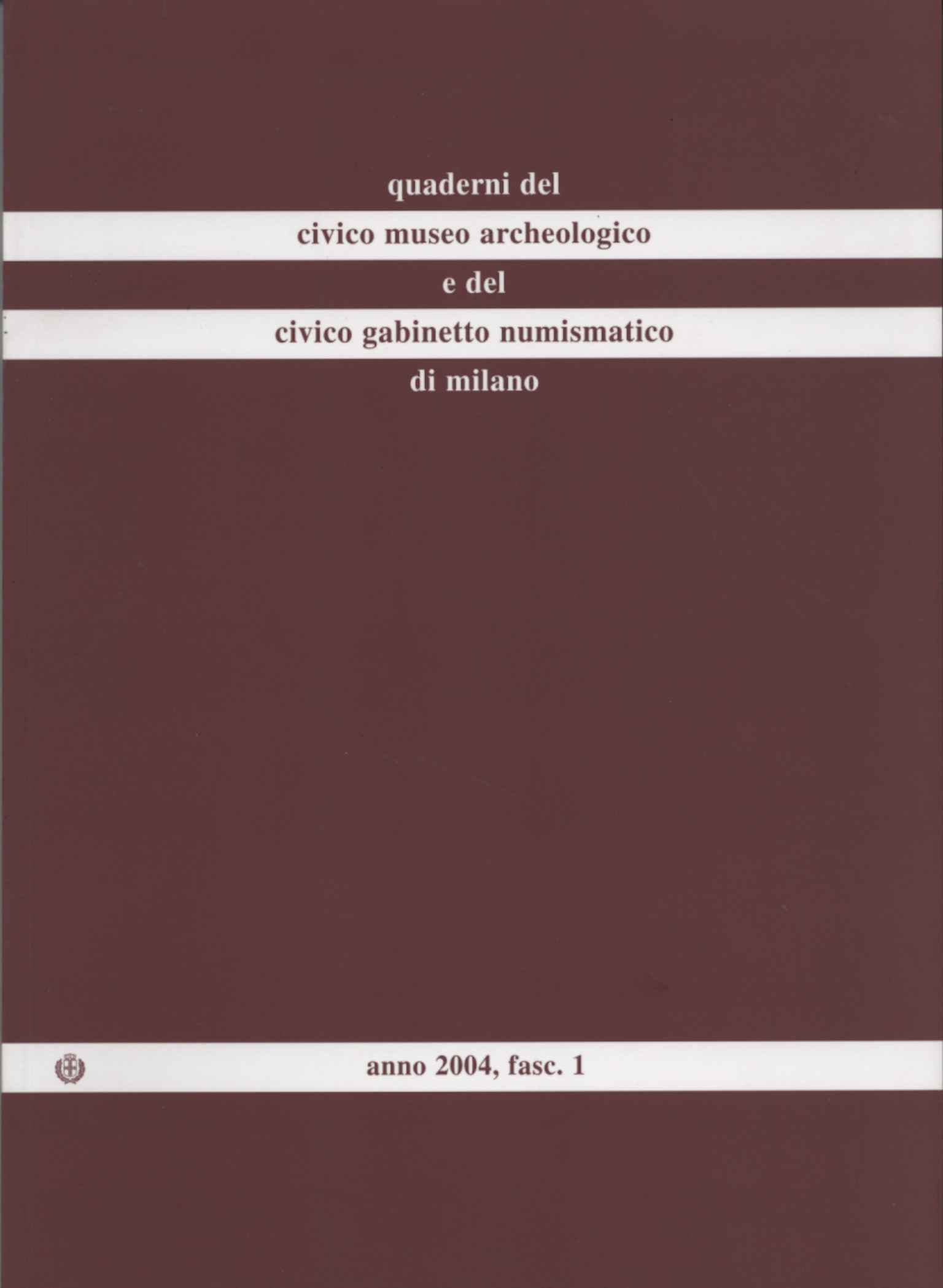 Carnets du Musée archéologique civique et