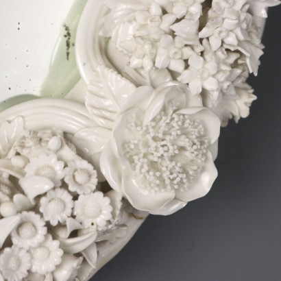 ESPEJO PEQUEÑO, Espejo veneciano de cristal blanco