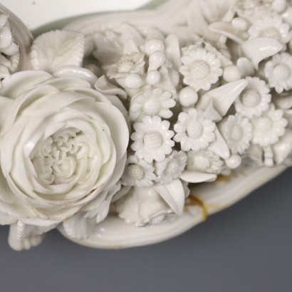 ESPEJO PEQUEÑO, Espejo veneciano de cristal blanco