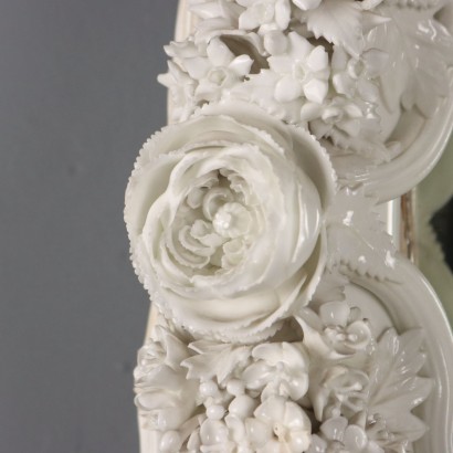 ESPEJO PEQUEÑO, Espejo veneciano de cristal blanco