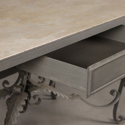 Table, Table avec plateau en marbre