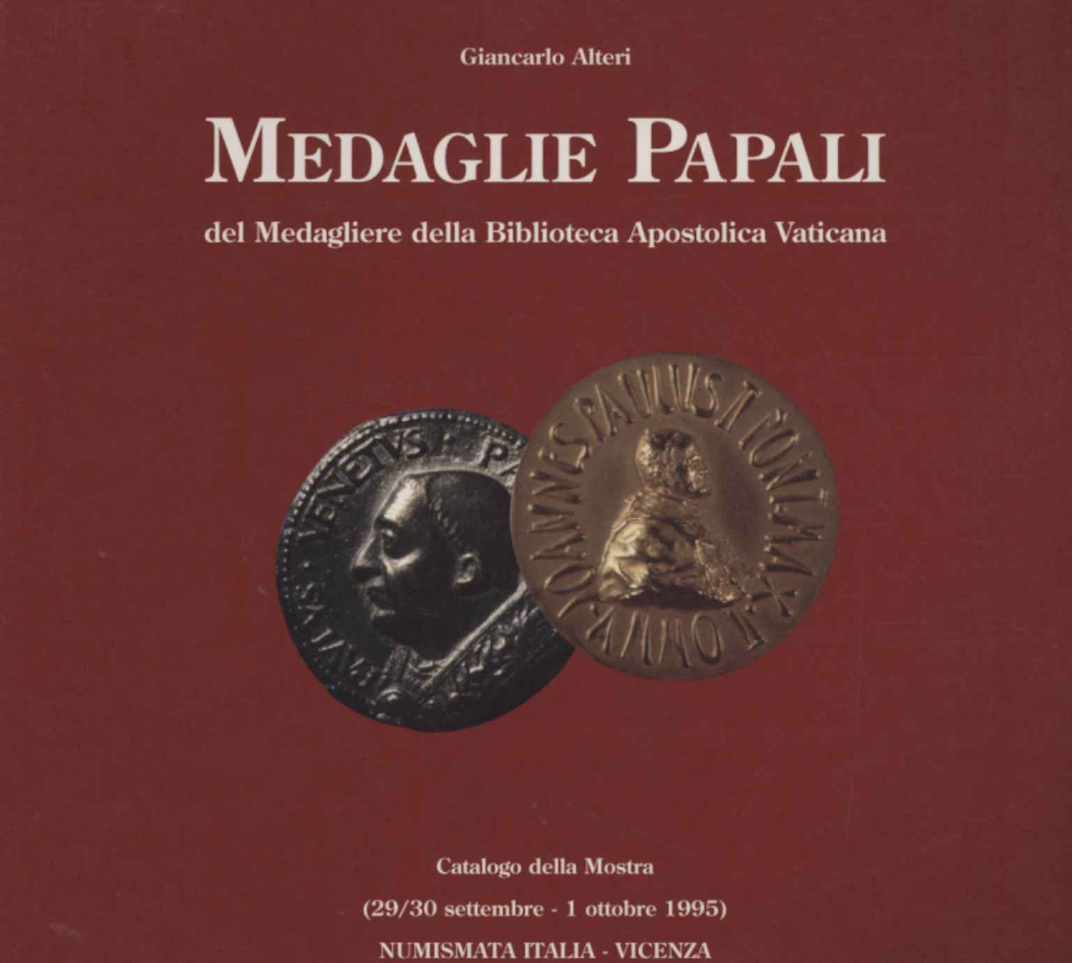 Medallas papales de la colección Bib Medal