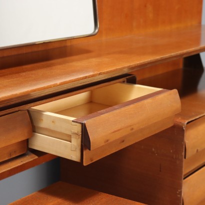 Vintage Dressing Table with Mirror and Stool, Italian Design, 1960s_1330750 Dressing Tables with Mirror and Stool 1950s, Dressing Tables with Mirror and Stool 1950s, Dressing Tables with Mirror and Stool 1950s, Dressing Tables with Mirror and Stool 1950s, Dressing Tables with Mirror and Stool 1950s