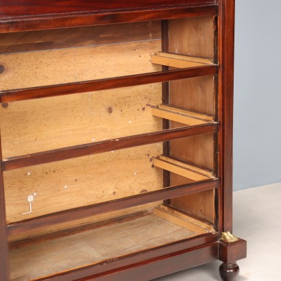 Antique Empire Style Mahogany Secretary with 4 Drawers, France, 20th Century_1330798 Secretaire, Empire Style Mahogany Secretaire