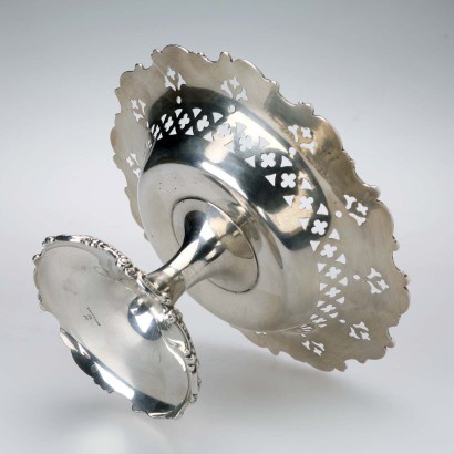 Antiker Ständer aus Sterlingsilber, gestempelt, USA, 19.-20. Jahrhundert_1330953 Ständer aus Sterlingsilber