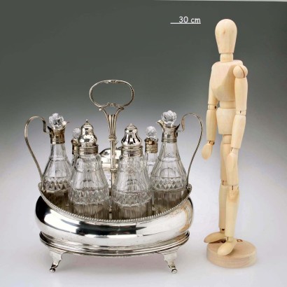 Charles Chesterman II 19th Century Antique Silver Dinner Set_1330967 Charles Chest Silver Dinnerware Set