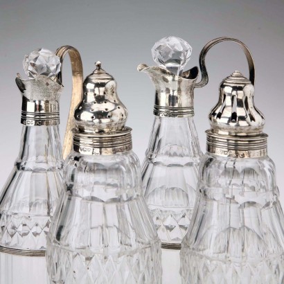 Charles Chesterman II 19th Century Antique Silver Dinner Set_1330970 Charles Chest Silver Dinnerware Set