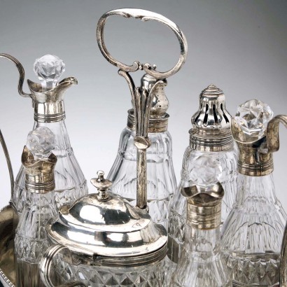 Charles Chesterman II 19th Century Antique Silver Dinner Set_1330973 Charles Chest Silver Dinnerware Set