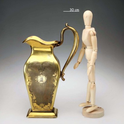 Antique Vermeil Silver Jug Louis Ainé Aucoc 19th Century_1330978 Louis Ain Vermeil Silver Jug, Louis Ain Vermeil Silver Jug, Louis Ain Vermeil Silver Jug