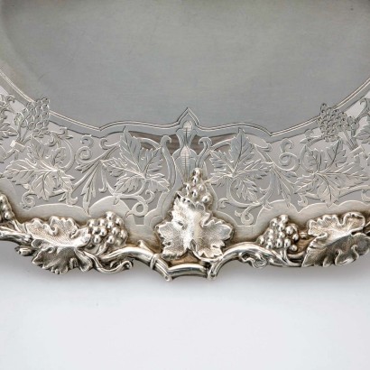 Walker & Hall Sheffield Antique Silver Tray, England, 1936_1331006 Walker & Hall Sheff Silver Tray