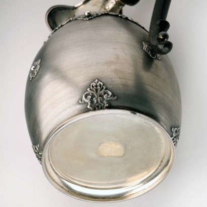 Antique Silver Jug, Cesa Manufacture, Alessandria, Italy, 1920s_1331018 Silver Jug Manufactured by Cesa Aless