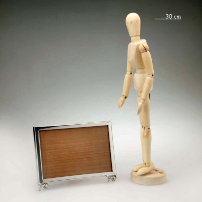 Vintage Silver Frame, Cerfagli Manufacture, Florence, Italy, 1980s-90s_1331032 Cerfagli Manufacture Silver Frame