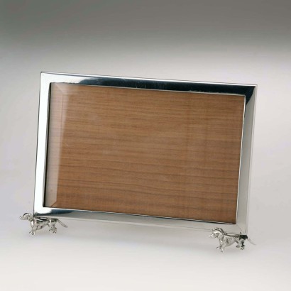 Vintage Silver Frame, Cerfagli Manufacture, Florence, Italy, 1980s-90s_1331033 Cerfagli Manufacture Silver Frame