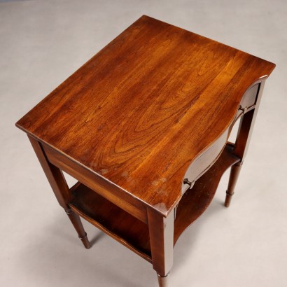 Pair of Nightstands, Pair of Walnut Nightstands