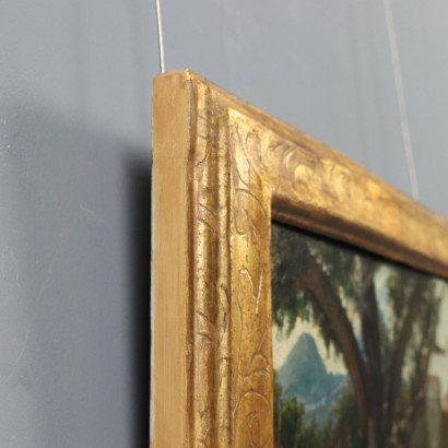 Painting by Eleuterio Pagliano, Figures in the Garden, Eleuterio Pagliano, Eleuterio Pagliano, Eleuterio Pagliano, Eleuterio Pagliano