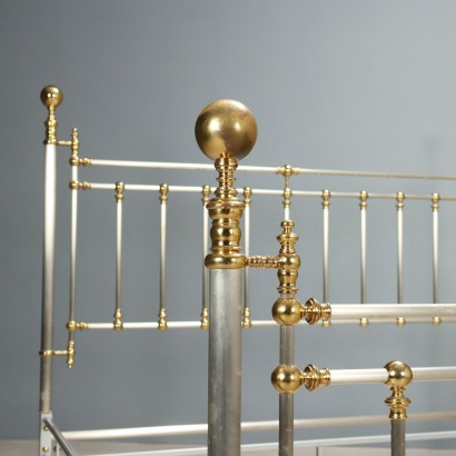 CAMA DOBLE DE LATÓN, Cama doble de latón