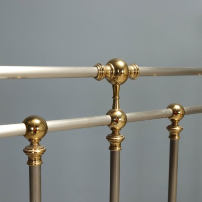 CAMA DOBLE DE LATÓN, Cama doble de latón