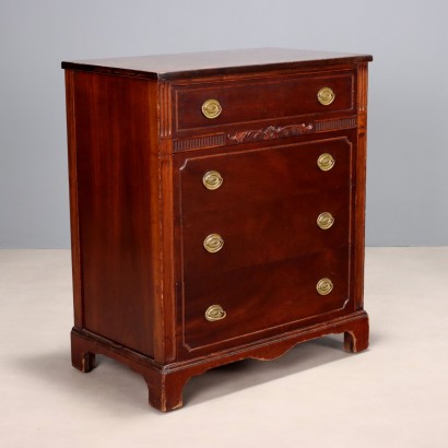 Cassettiera in Mogano