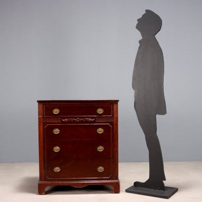 Cassettiera,Cassettiera in Mogano