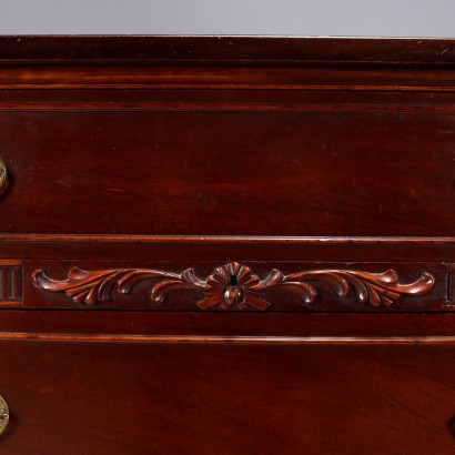 Cassettiera,Cassettiera in Mogano