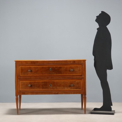 CHEST OF DRAWERS, Neoclassical Chest of Drawers