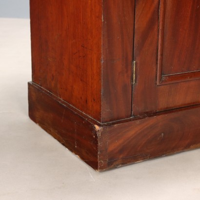 Mahagoni-Sideboard, viktorianisches Bücherregal, viktorianisches Mahagoni-Bücherregal