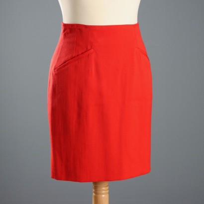 Costume rouge vintage Kenzo