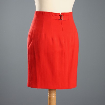 Costume rouge vintage Kenzo