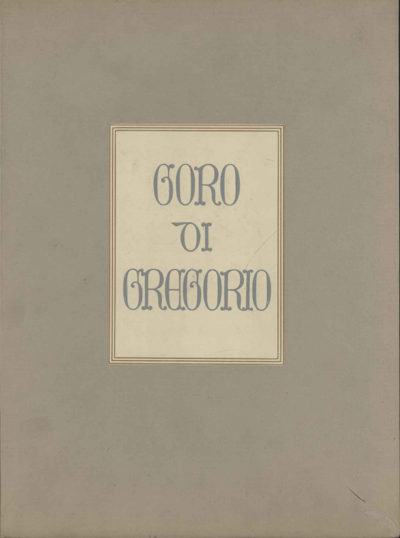 Goro de Gregorio