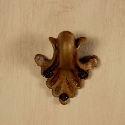 Sideboard, Nussbaum-Sideboard aus dem späten 20. Jahrhundert, Barock-Sideboard aus lackiertem Nussbaumholz