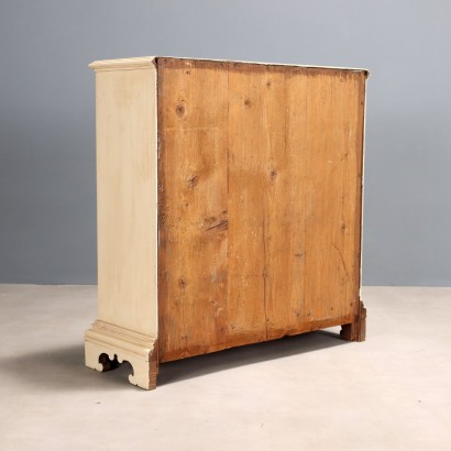 Sideboard, Nussbaum-Sideboard aus dem späten 20. Jahrhundert, Barock-Sideboard aus lackiertem Nussbaumholz