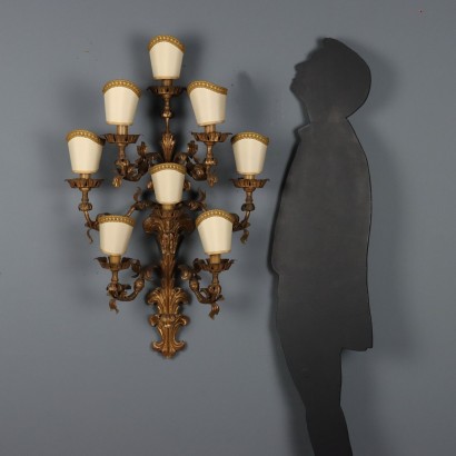 Applique, applique en fer et en tôle