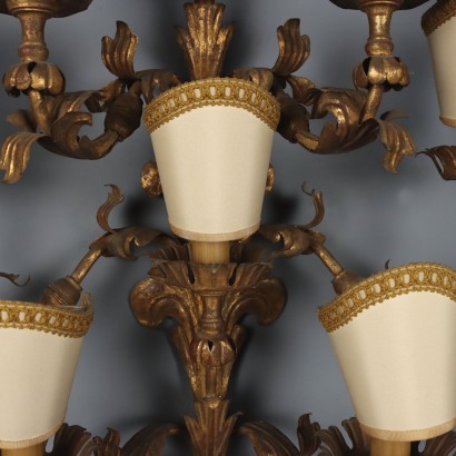 Applique, applique en fer et en tôle