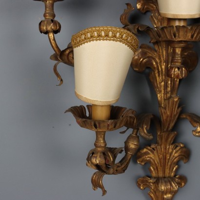 Applique, applique en fer et en tôle