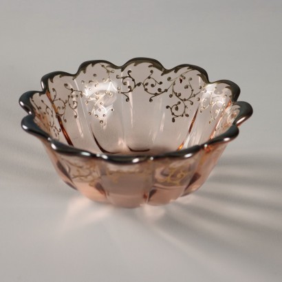 Glass Dessert and Salad Service