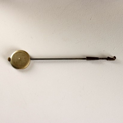 Horloge triptyque en bronze doré