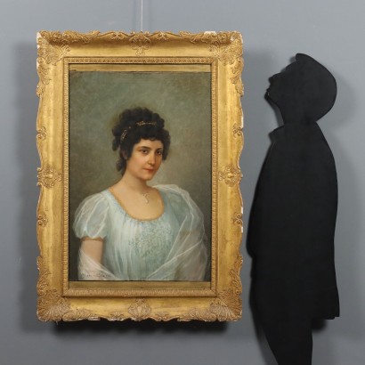 Gemälde Porträt von Maria Ciaffi