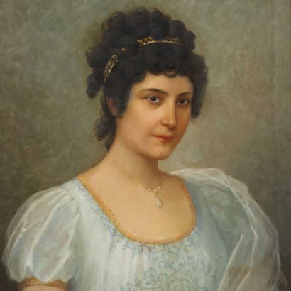 Gemälde Porträt von Maria Ciaffi