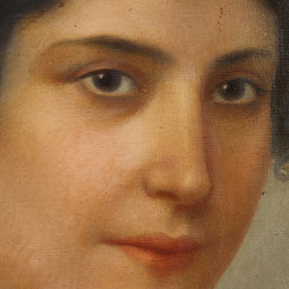 Gemälde Porträt von Maria Ciaffi
