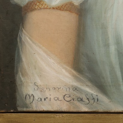 Gemälde Porträt von Maria Ciaffi